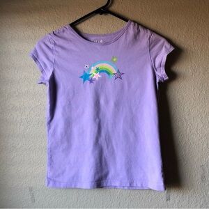 Circo Shirt Girls Light Purple Short Sleeve Casual Graphic Tee Shirt Top Large